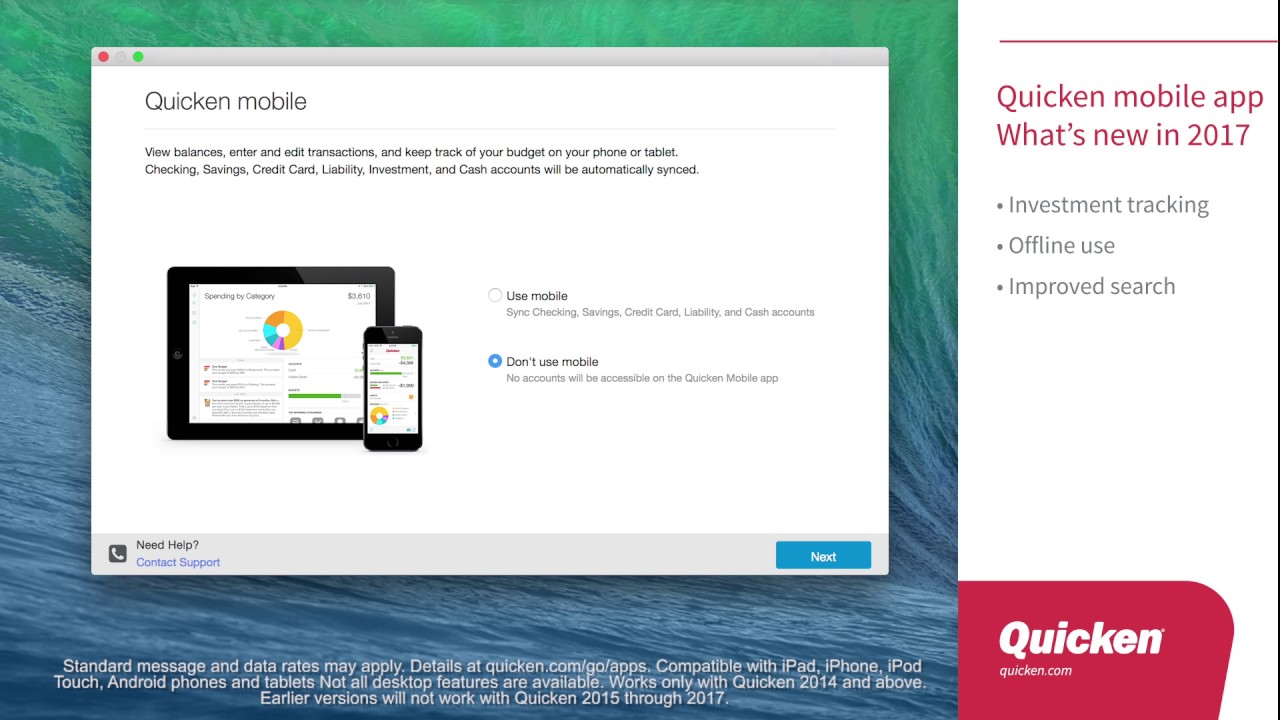 Quicken 2015 For Mac Setup Online Banking